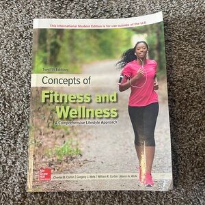 Concepts of Fitness and Wellness Textbook